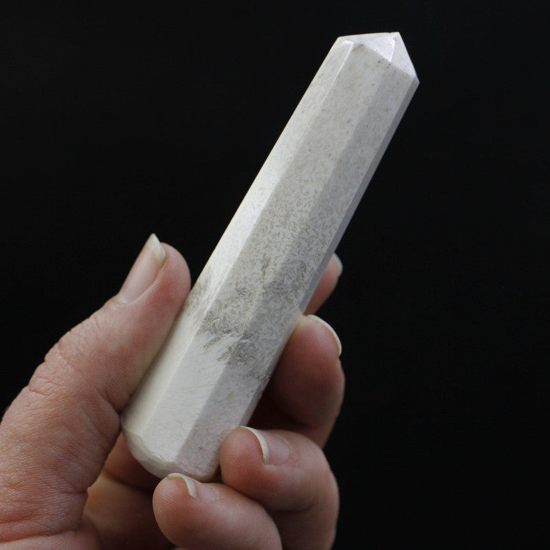 Polished Scolecite Massage Point Tool || India-Nature's Treasures