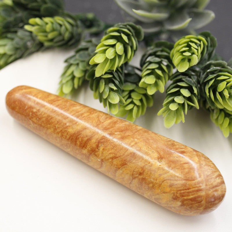 Polished Sedona red Jasper Massage Tool || Peru-Nature's Treasures