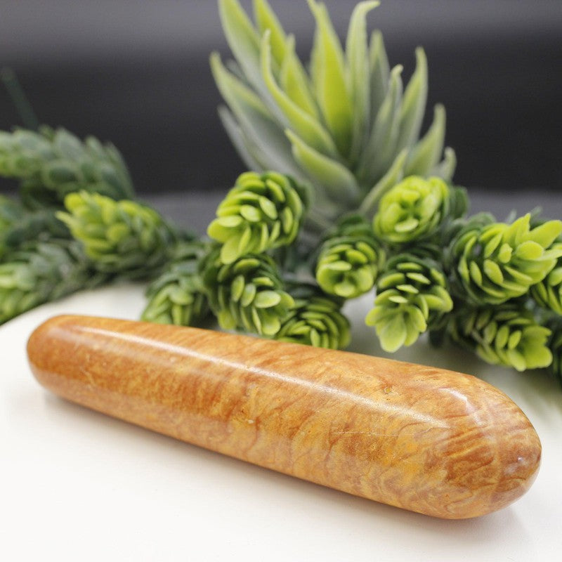 Polished Sedona red Jasper Massage Tool || Peru-Nature's Treasures