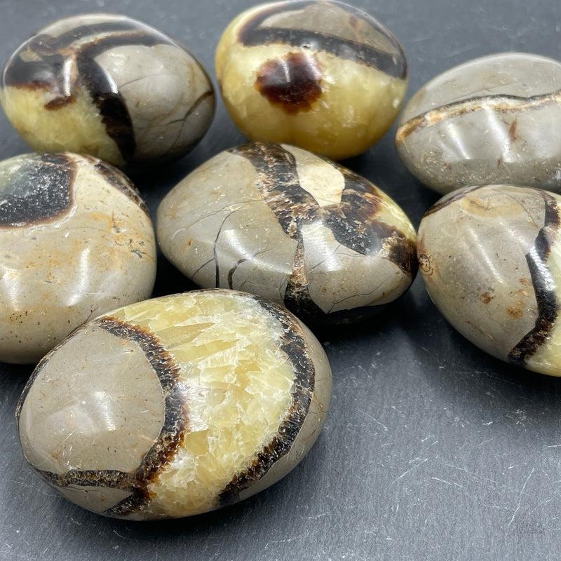 Polished Septarian Palm Stones || Intuition || Madagascar-Nature's Treasures