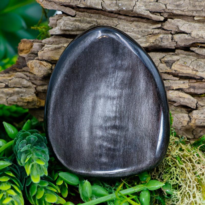 Polished Silver Sheen Obsidian Free Forms || Trunk Show 2024-Nature's Treasures