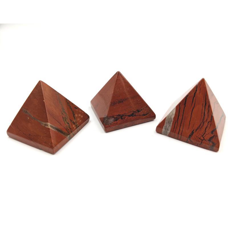 Polished Small Red Jasper Pyramid || Idaho-Nature's Treasures