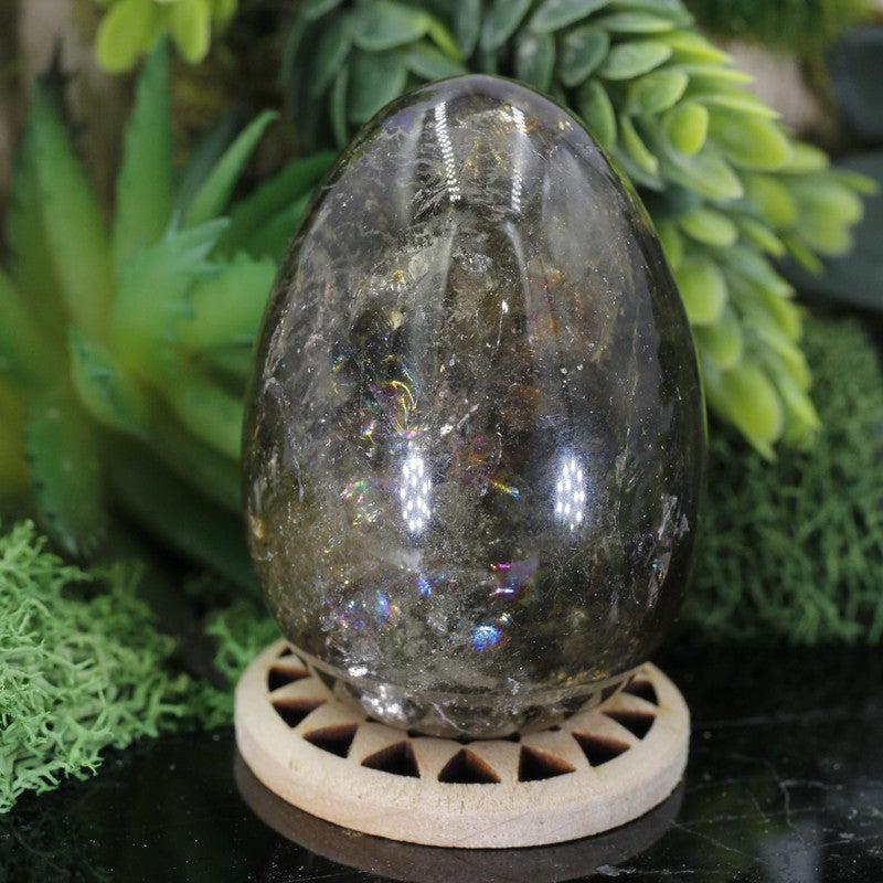 Polished Smoky Quartz Eggs 45mm || Protection-Nature's Treasures