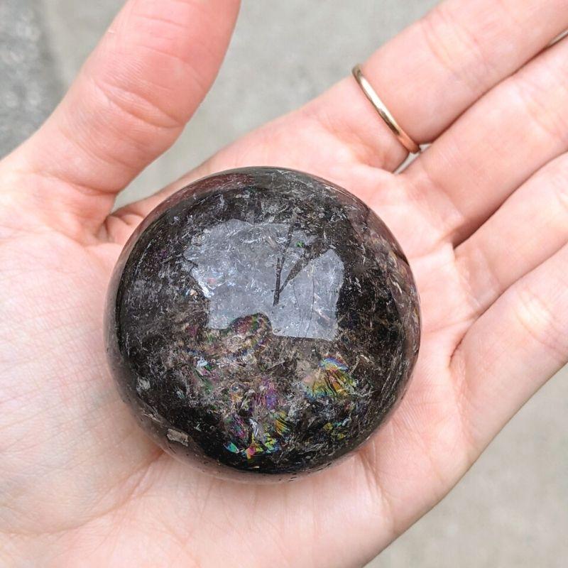 Polished Smoky Quartz Sphere || 50MM-Nature's Treasures