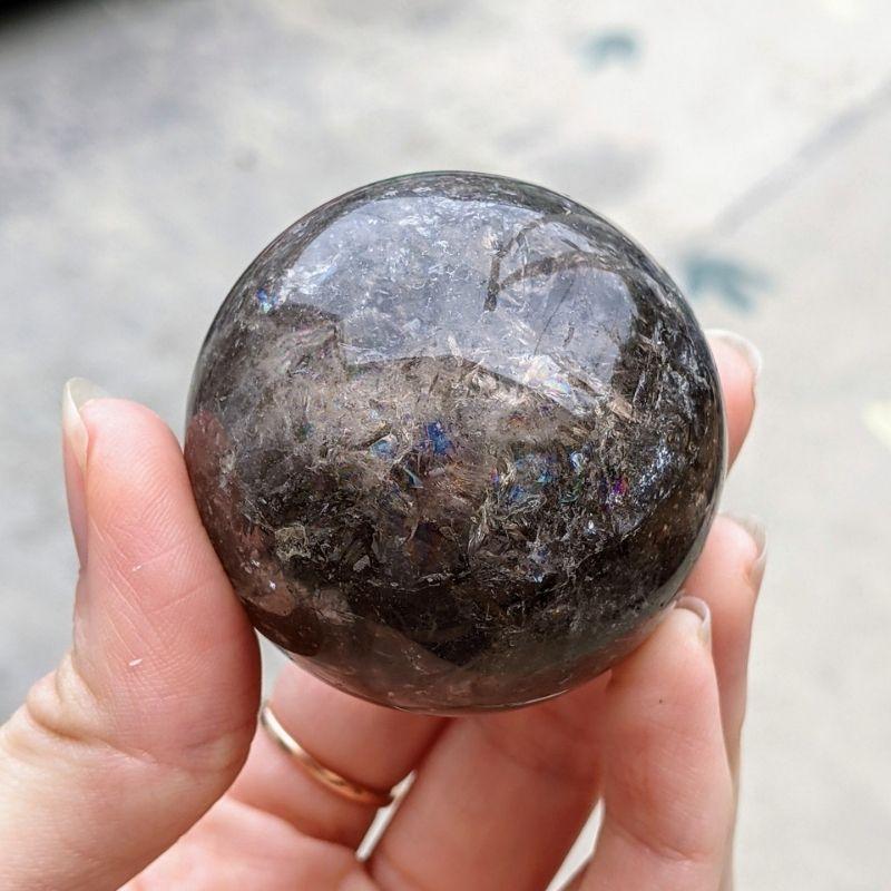 Polished Smoky Quartz Sphere || 50MM-Nature's Treasures