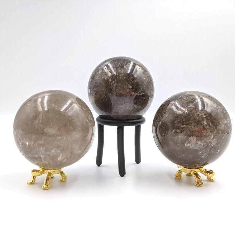 Polished Smoky Quartz Sphere || 50MM-Nature's Treasures