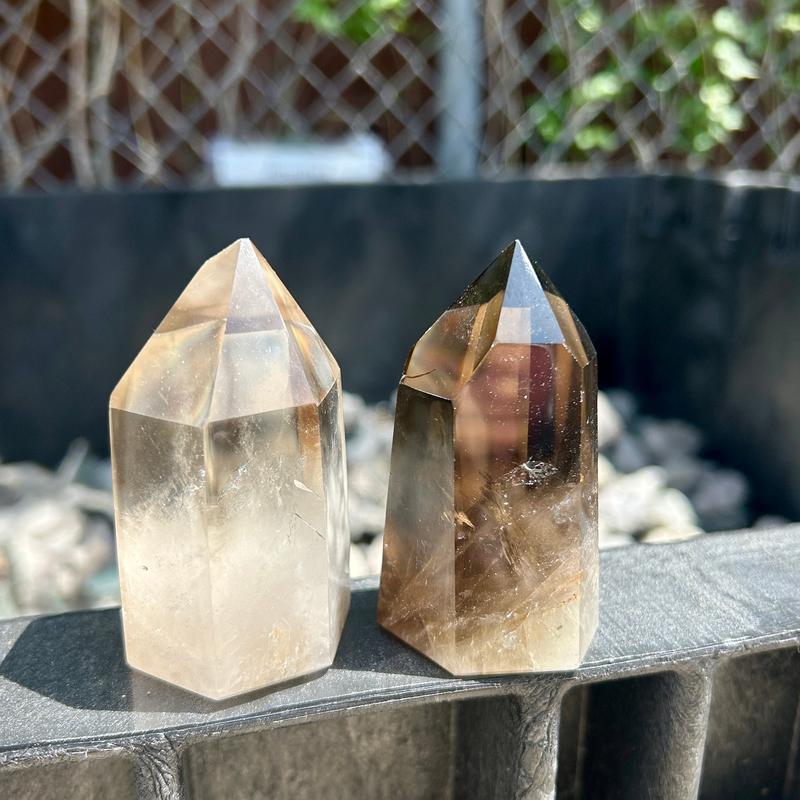 Polished Smoky Quartz Tower Points || Trunk Show-Nature's Treasures