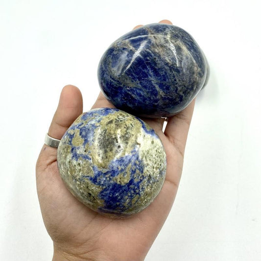 Polished Sodalite Massage Stone Tool || Intuition-Nature's Treasures