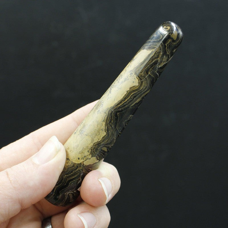 Polished Stromatolite Massage Tool || Peru-Nature's Treasures