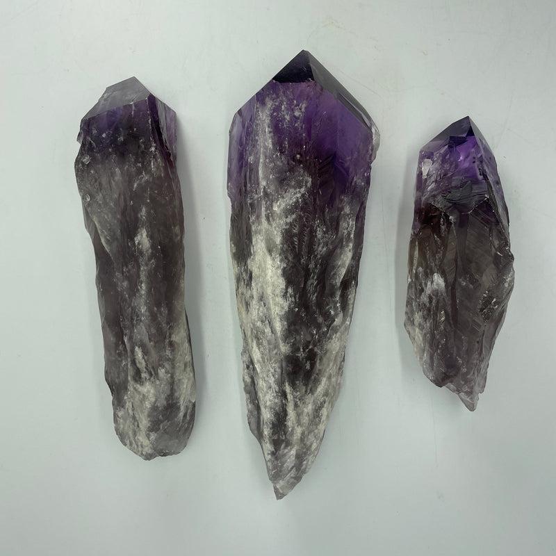 Polished Tip Amethyst Healing Spear || Brazil-Nature's Treasures