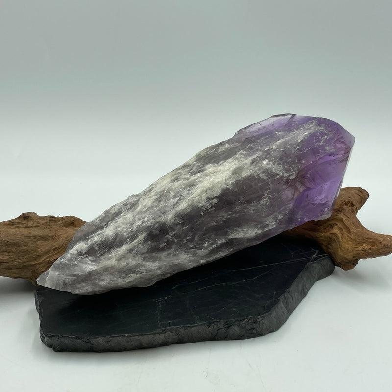 Polished Tip Amethyst Healing Spear || Brazil-Nature's Treasures