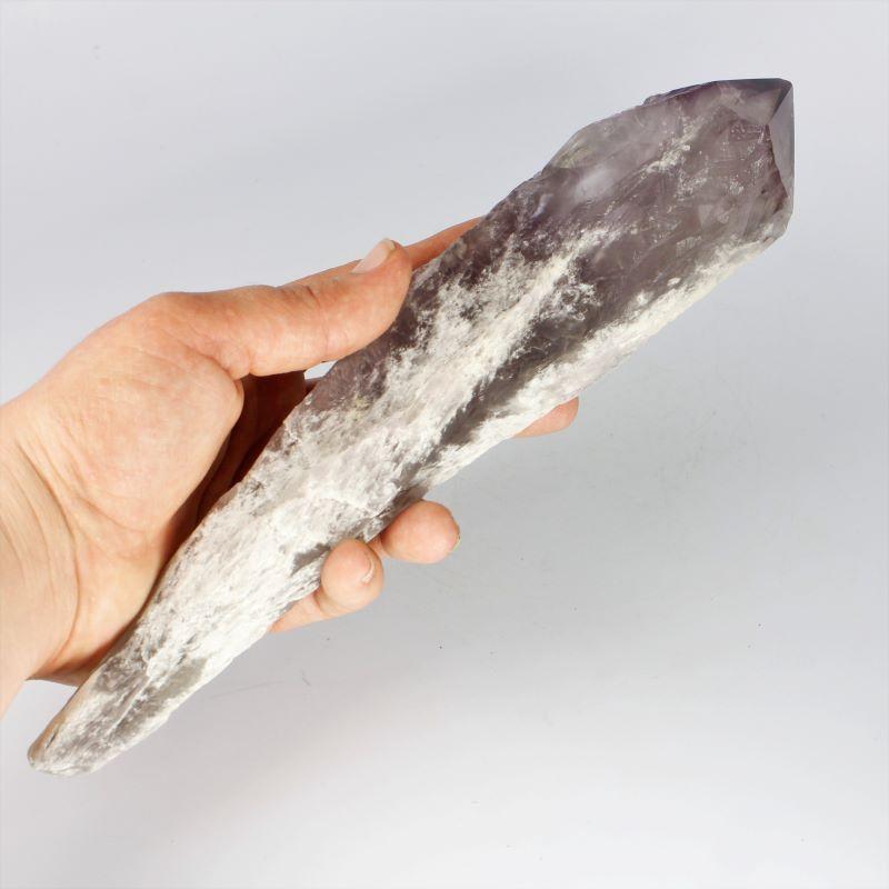 Polished Tip Amethyst Healing Spear || Brazil-Nature's Treasures