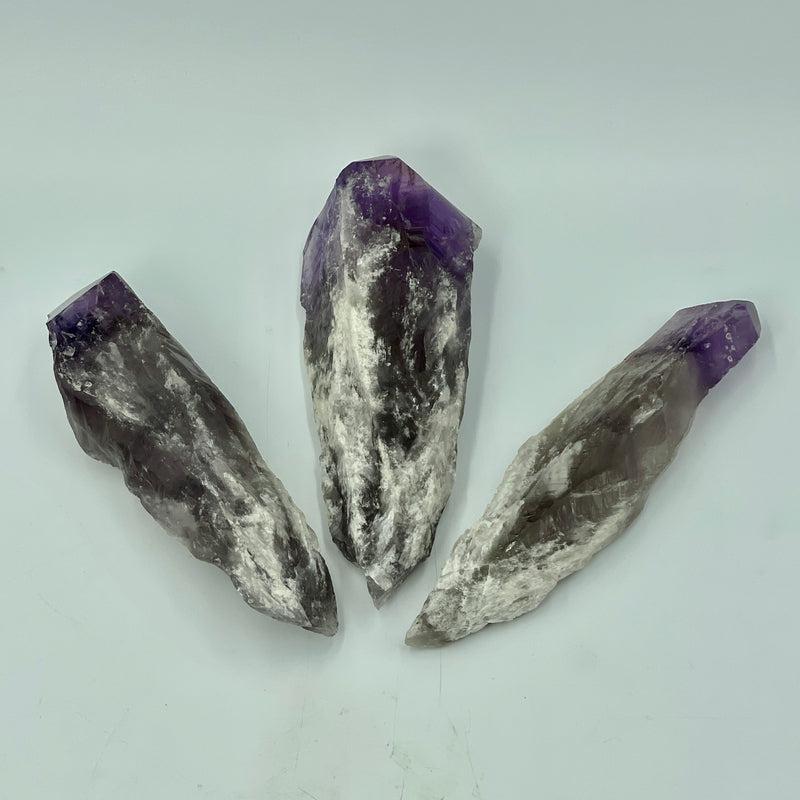 Polished Tip Amethyst Healing Spear || Brazil-Nature's Treasures