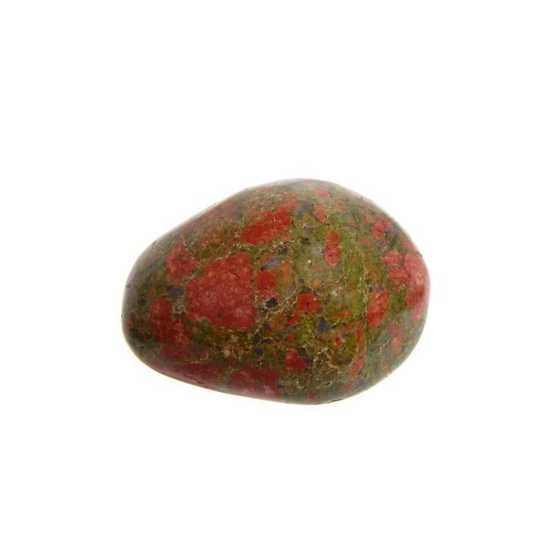 Polished Unakite Massage Stone Tool || Emotional Healing-Nature's Treasures