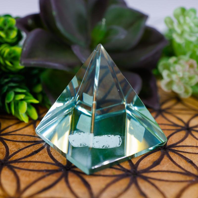 Polished Volcanic Ash Glass Pyramids || Mexico-Nature's Treasures