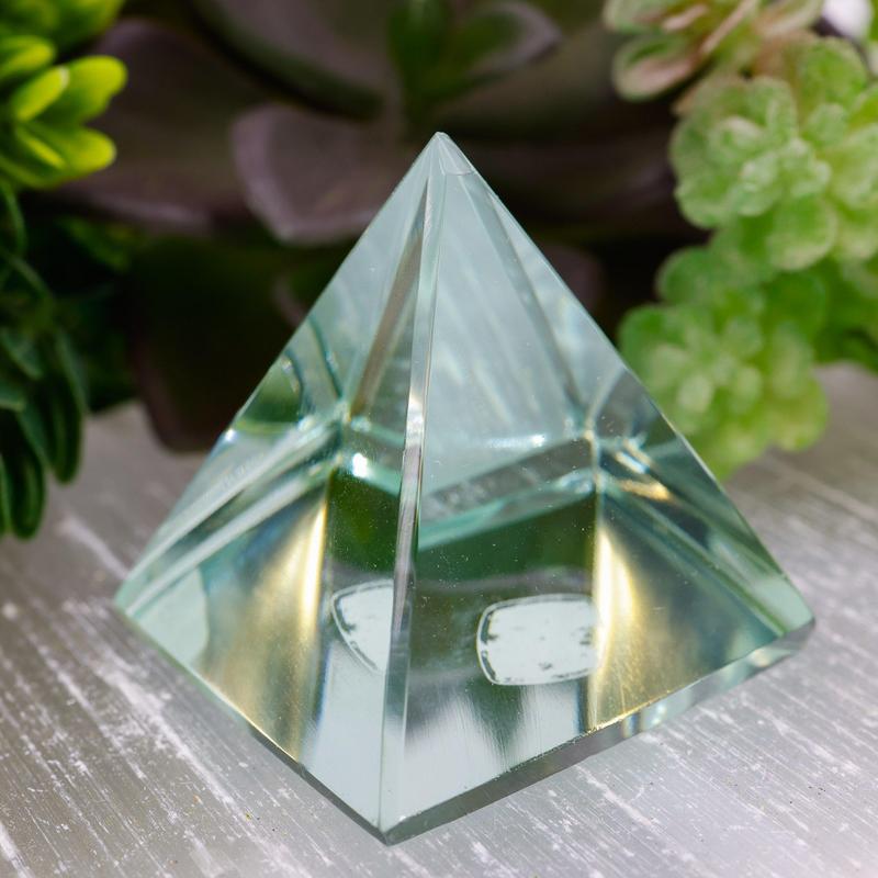 Polished Volcanic Ash Glass Pyramids || Mexico-Nature's Treasures