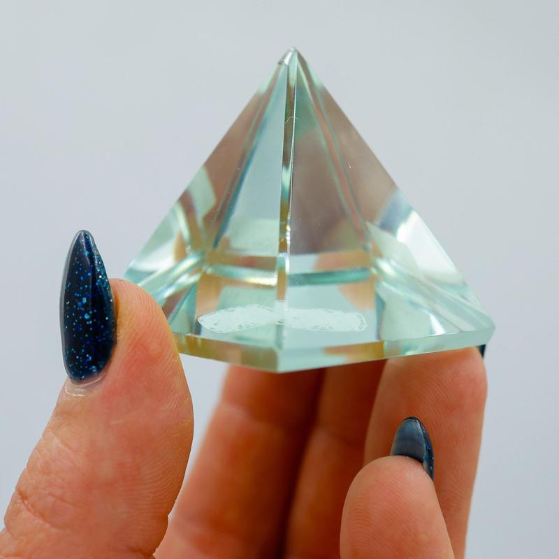 Polished Volcanic Ash Glass Pyramids || Mexico-Nature's Treasures