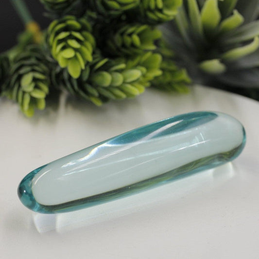 Polished Volcanic Ash Obsidian Glass Massage Tool || China-Nature's Treasures