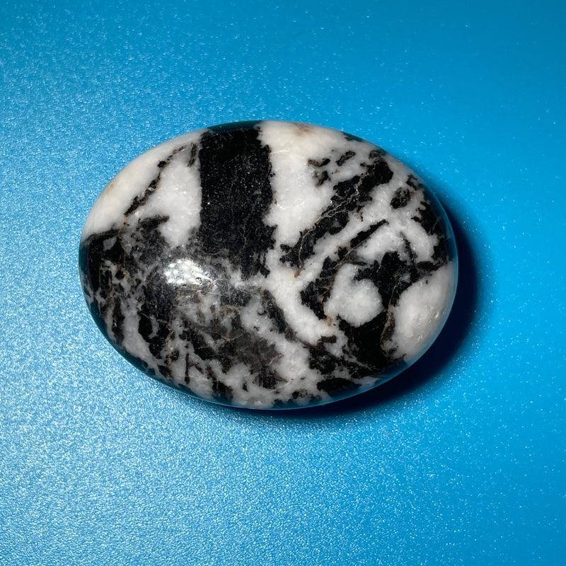 Polished Zebra Jasper Palm Stones || Stress Relief || Egypt-Nature's Treasures