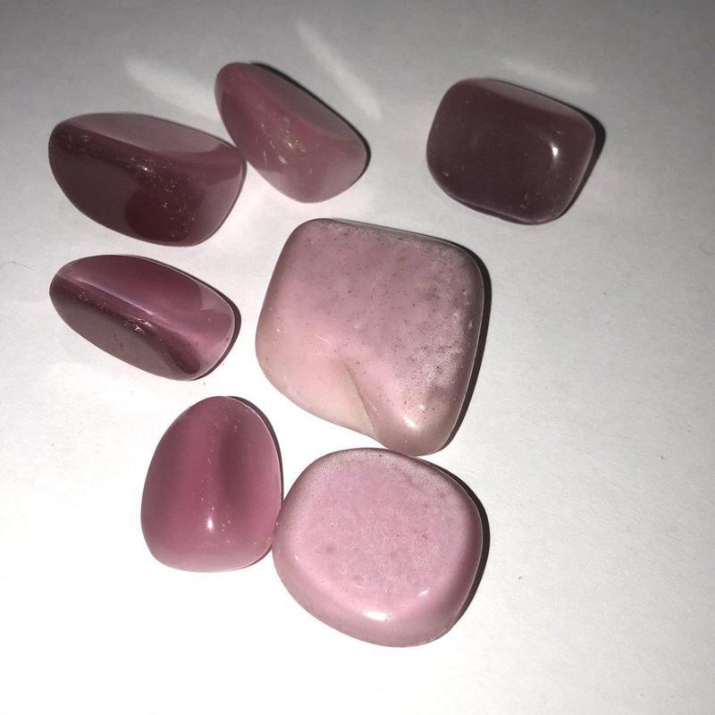 Polished and Colored Fiber Optic Glass Tumbles || Meditation & Intention || USA-Nature's Treasures