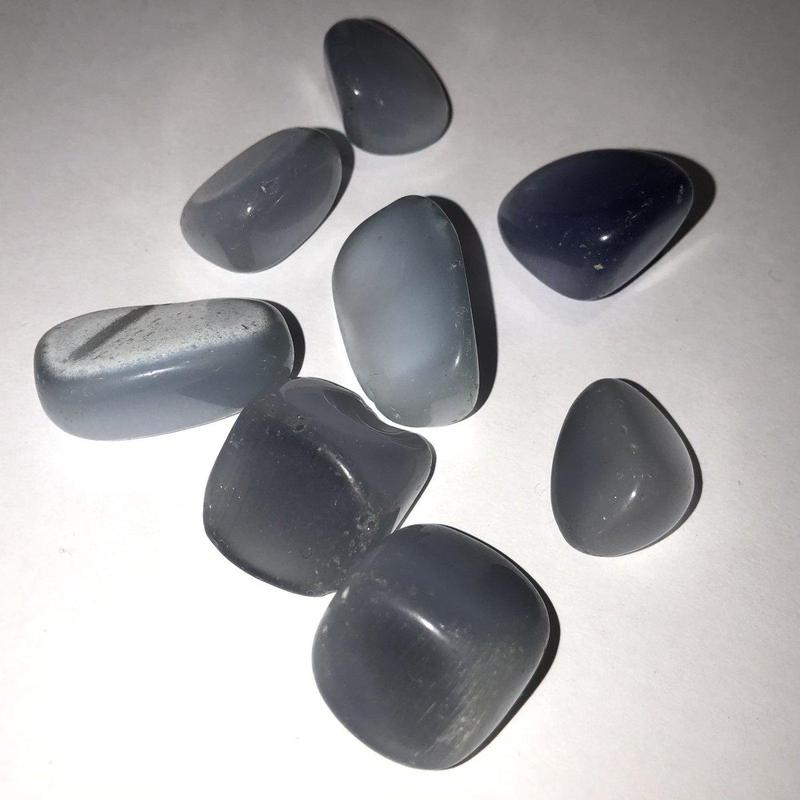 Polished and Colored Fiber Optic Glass Tumbles || Meditation & Intention || USA-Nature's Treasures