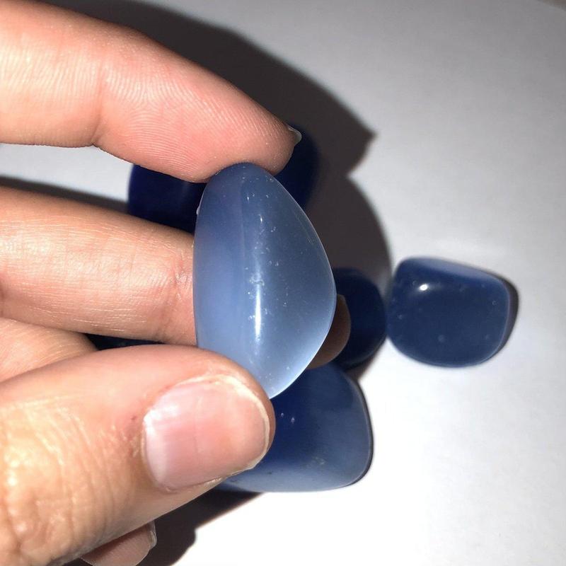 Polished and Colored Fiber Optic Glass Tumbles || Meditation & Intention || USA-Nature's Treasures