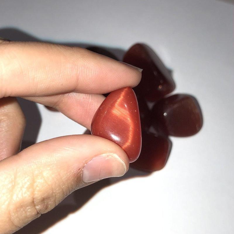 Polished and Colored Fiber Optic Glass Tumbles || Meditation & Intention || USA-Nature's Treasures