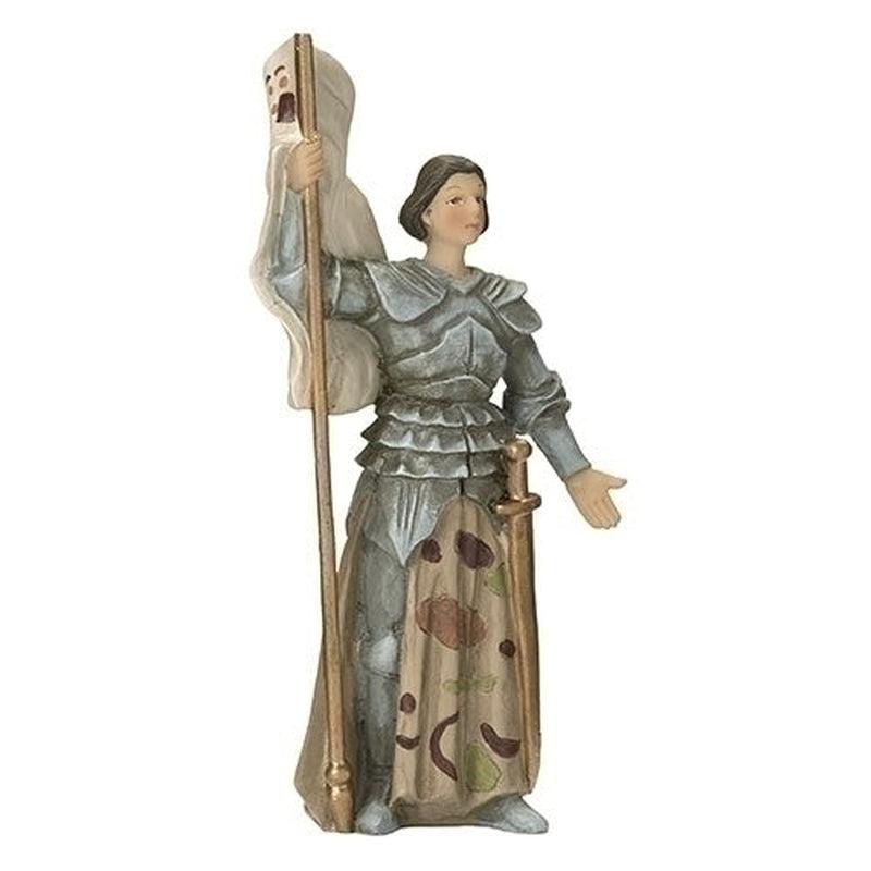 Polyresin St. Joan Of Arc Statue Figurine 
