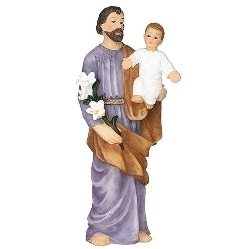 Polyresin St. Joseph Statue Figurine "Departing Souls"-Nature's Treasures