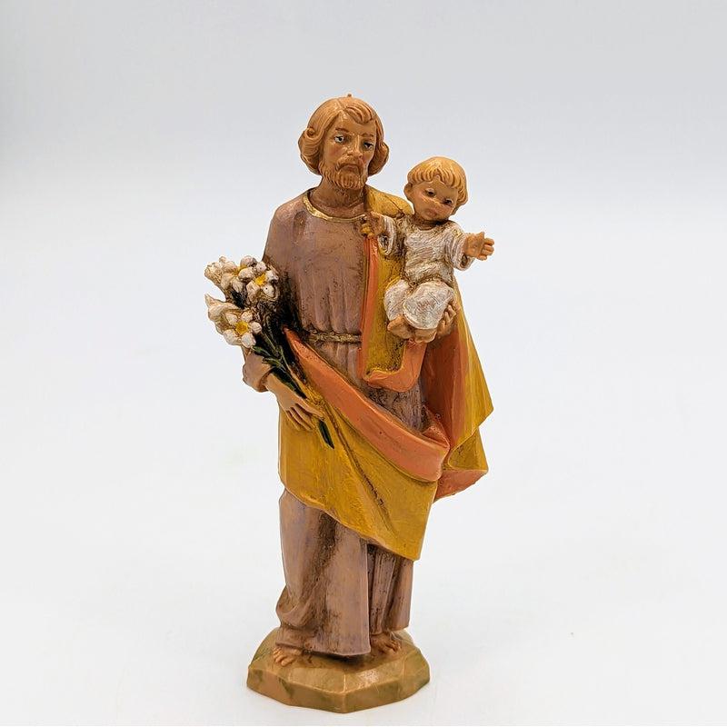 Polyresin St. Joseph Statue Figurine "The Home Seller"-Nature's Treasures