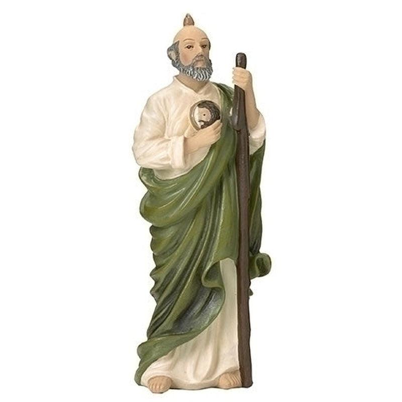 Polyresin St. Jude Statue Figurine 