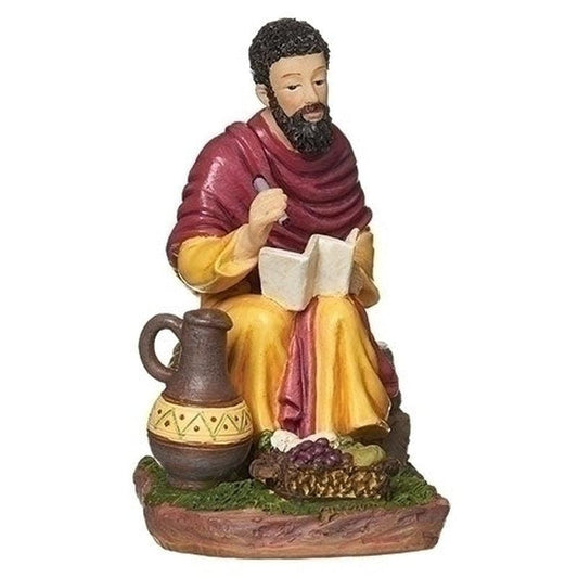 Polyresin St. Matthew Statue Figurine-Nature's Treasures