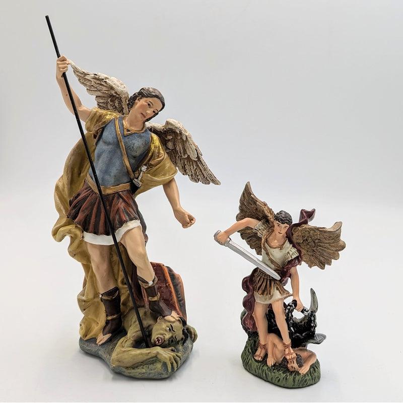 Polyresin St. Michael Statue Figurine "Protection From Evil"-Nature's Treasures