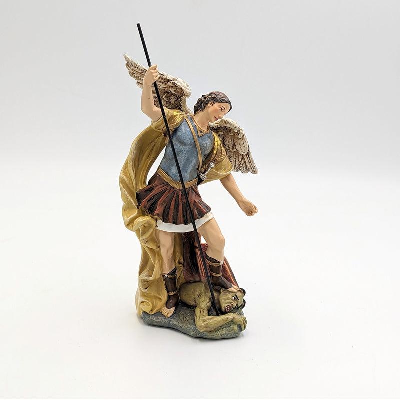 Polyresin St. Michael Statue Figurine "Protection From Evil"-Nature's Treasures