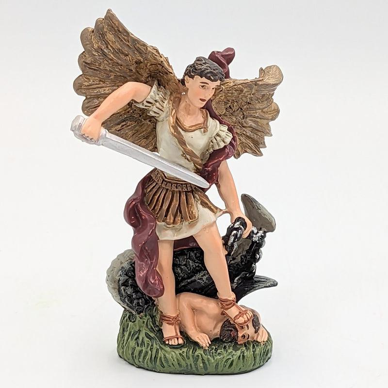 Polyresin St. Michael Statue Figurine "Protection From Evil"-Nature's Treasures