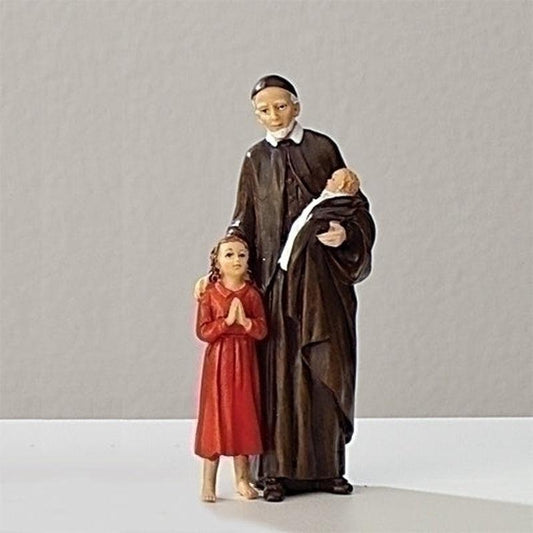 Polyresin St. Vincent De Paul Statue Figurine "Charitable Societies"-Nature's Treasures