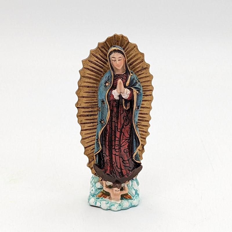 Polyresin Virgin Mary "Our Lady Of Guadalupe" Statue Figurine-Nature's Treasures