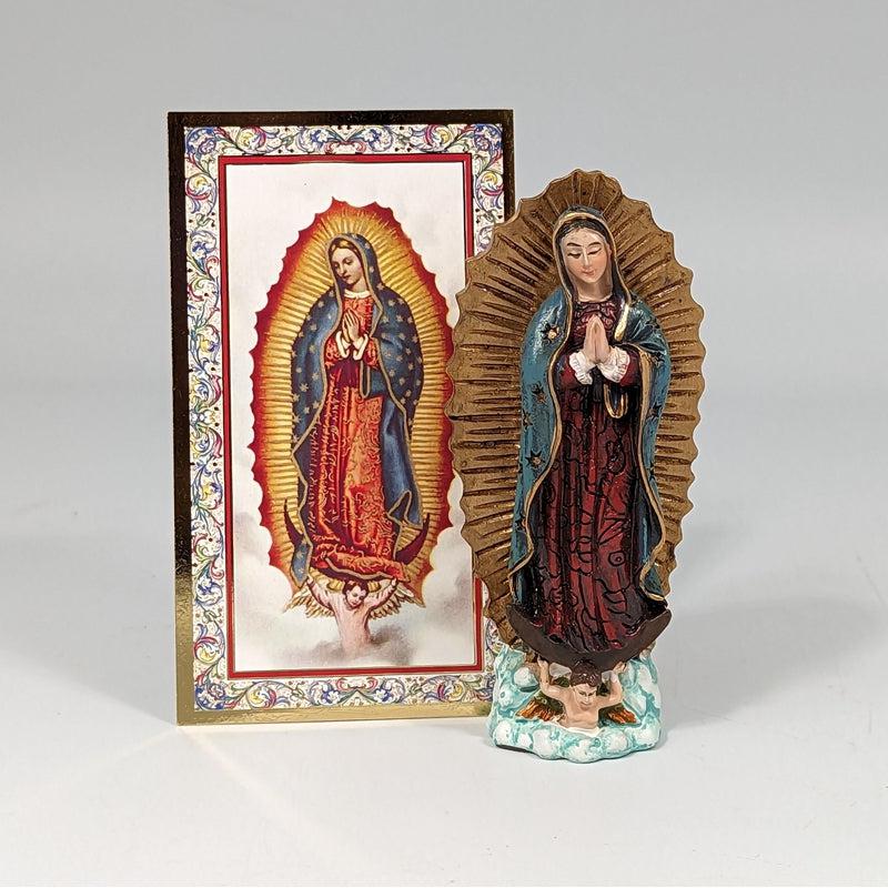 Polyresin Virgin Mary "Our Lady Of Guadalupe" Statue Figurine-Nature's Treasures