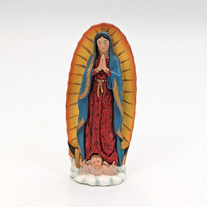 Polyresin Virgin Mary "Our Lady Of Guadalupe" Statue Figurine-Nature's Treasures