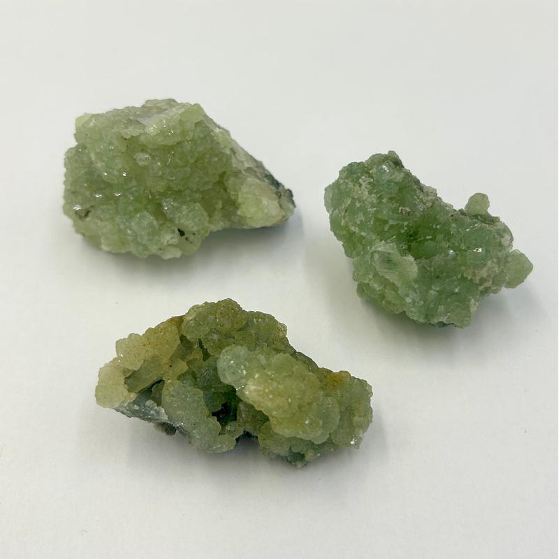 Prehnite With Epidote Rough Clusters || Trunk Show-Nature's Treasures