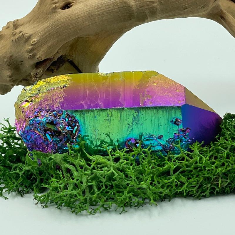 Rainbow Titanium Aura Quartz Points || Trunk Show-Nature's Treasures