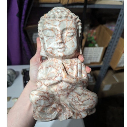 Red Network jasper Buddha-Nature's Treasures
