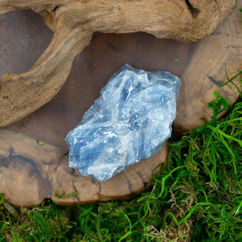 Rough Blue Calcite Single Chunk || Mexico-Nature's Treasures