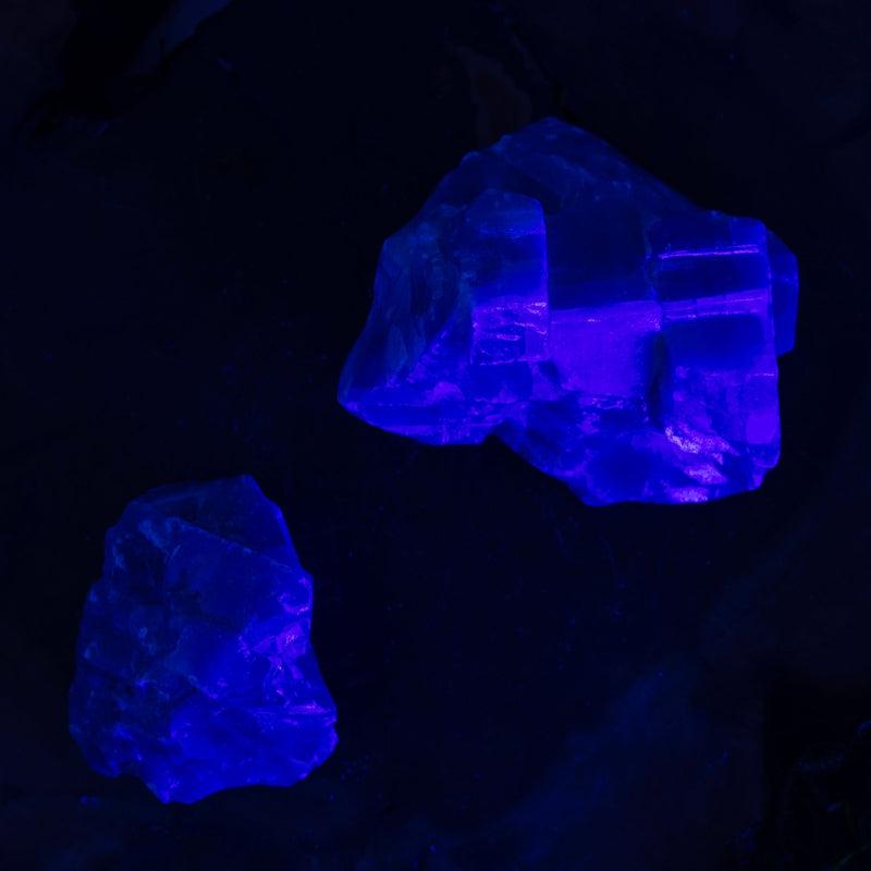 Rough Blue Calcite Single Chunk || Mexico-Nature's Treasures