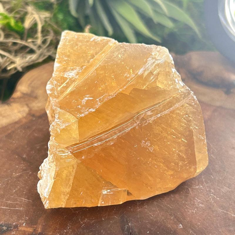 Rough Honey Calcite Single Chunk || Mexico-Nature's Treasures