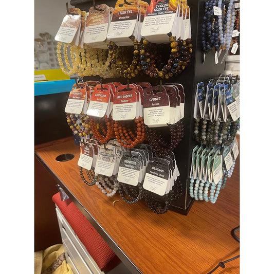 SHOW PRODUCT: 8 mm Power Bracelets-Nature's Treasures
