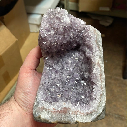 SHOW PRODUCT: Amethyst Freeform on Cut Base-Nature's Treasures