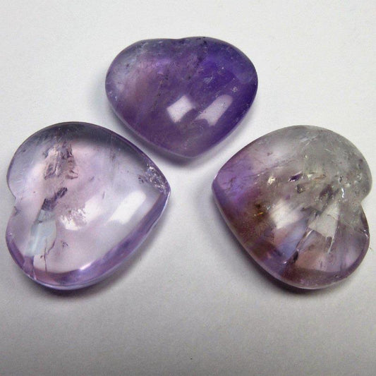 SHOW PRODUCT: Amethyst Pocket Heart 30 mm-Nature's Treasures