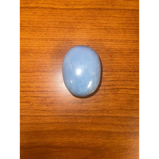 SHOW PRODUCT: Angelite Palm Stone-Nature's Treasures