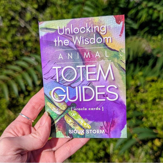SHOW PRODUCT: Animal Totem Guides || Oracle Card Deck by Sioux Storm-Nature's Treasures